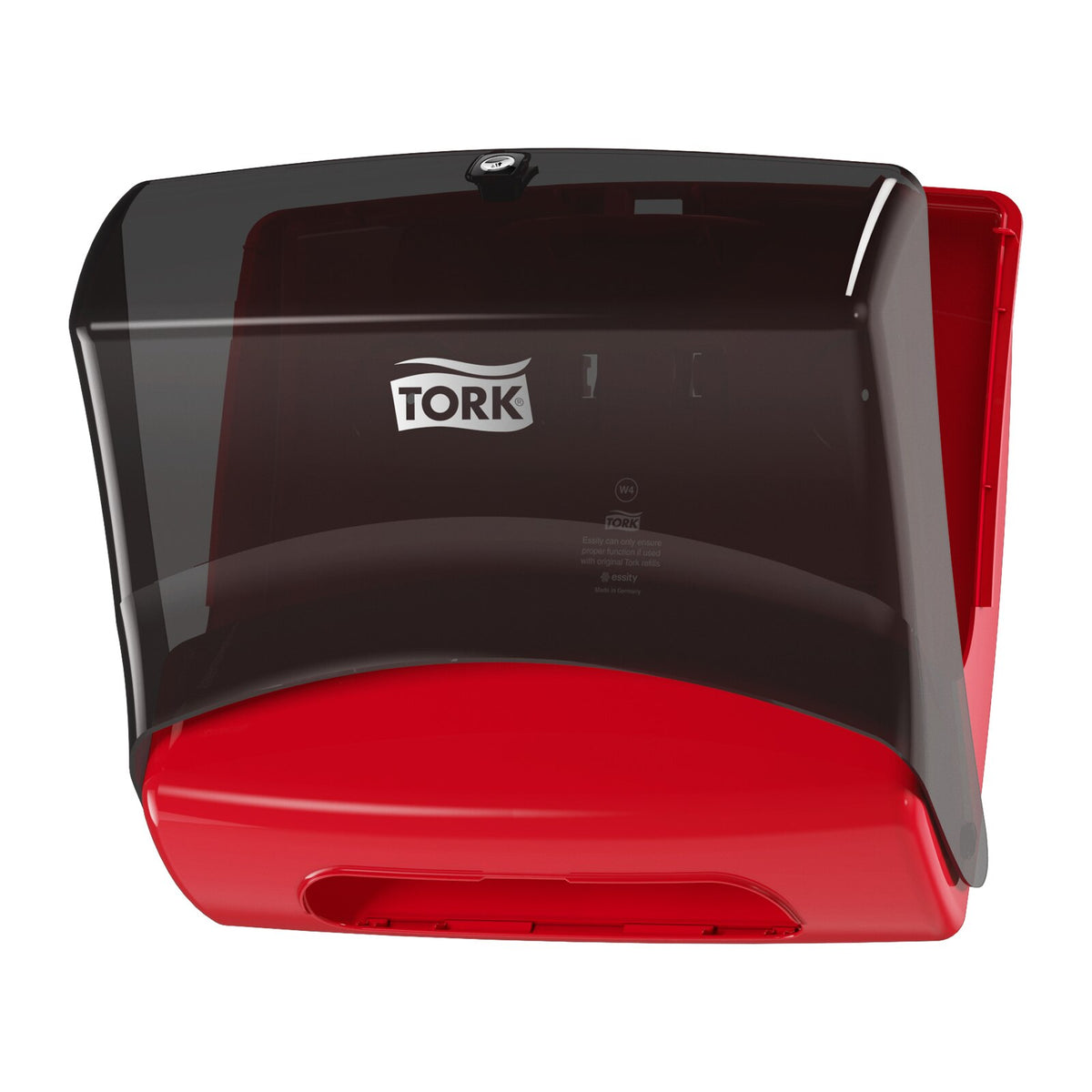 Tork Dispenser panni piegati rosso e grigio W4