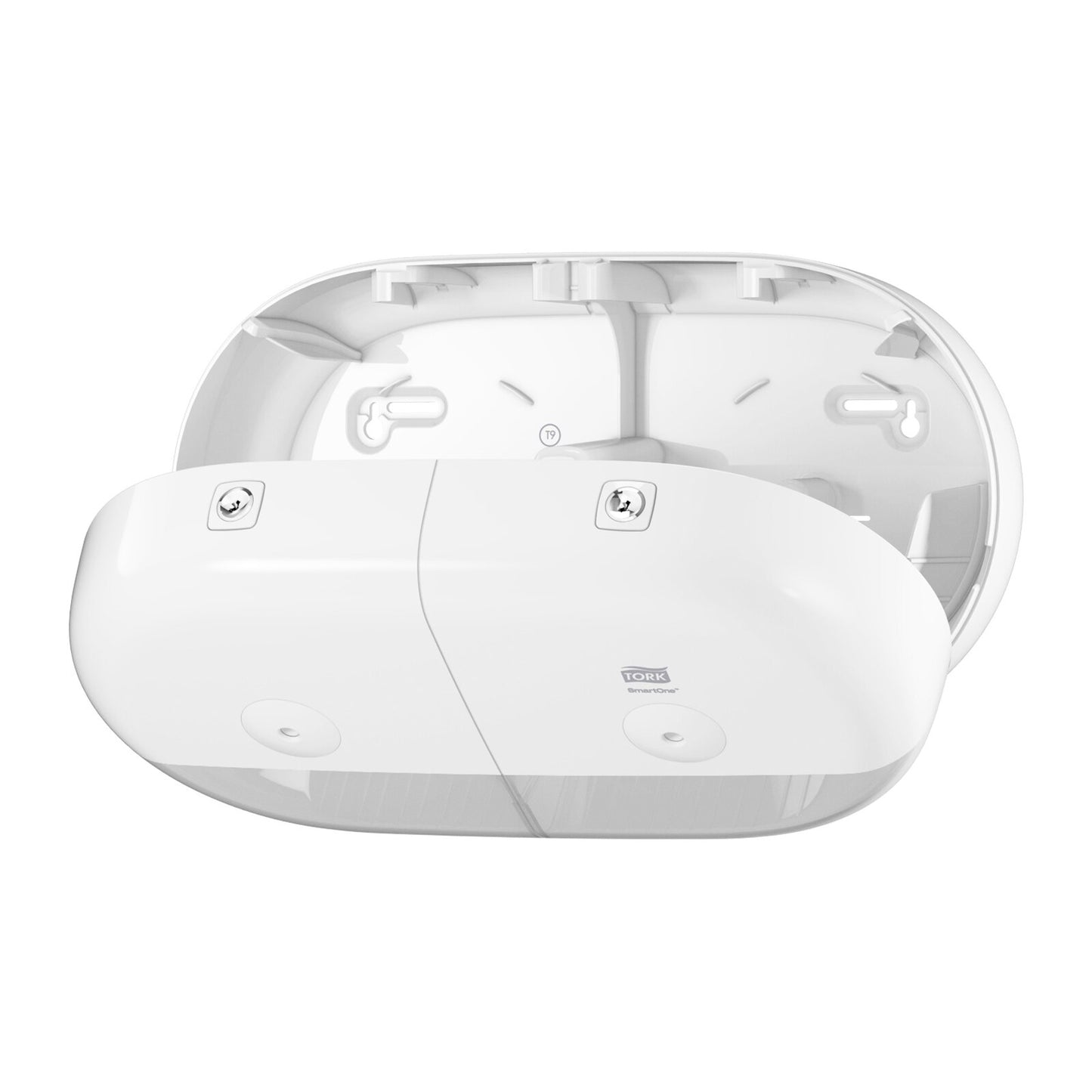 Tork SmartOne®Mini Double Dispenser carta igienica bianco T9