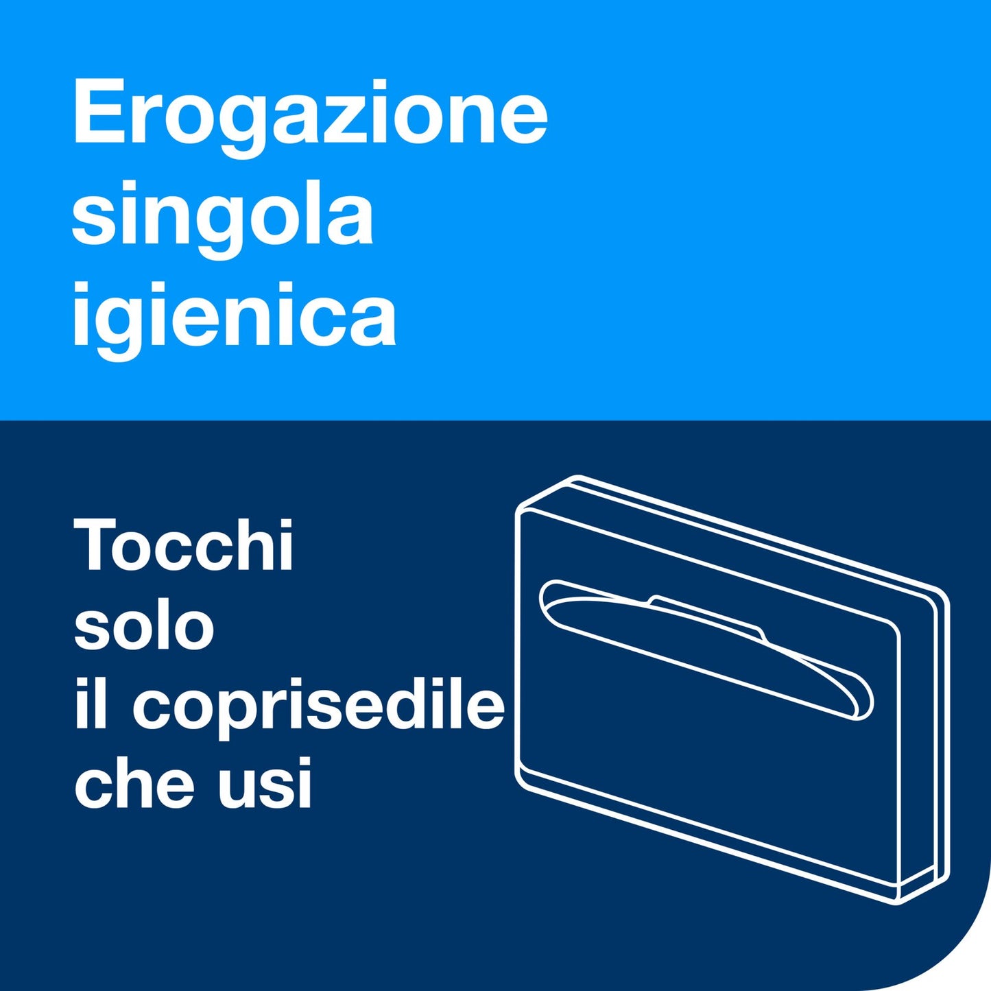 Tork Coprisedili igienici bianchi, V1